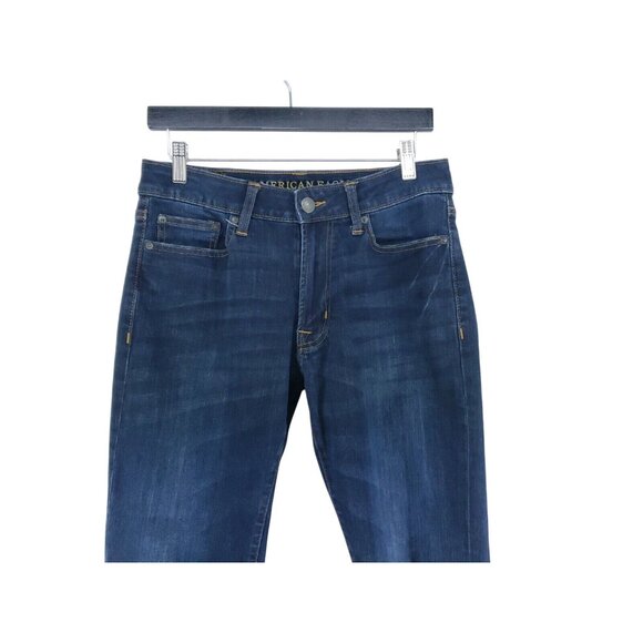 American Eagle Jeans Men's Size 29/32 Slim Extreme Flex Dark - Picture 2 of 7